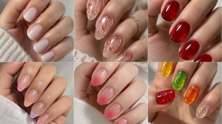 gummy nail art ideas