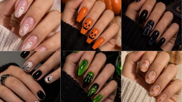 halloween nail designs