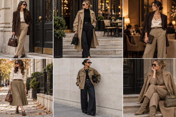 khaki outfit ideas