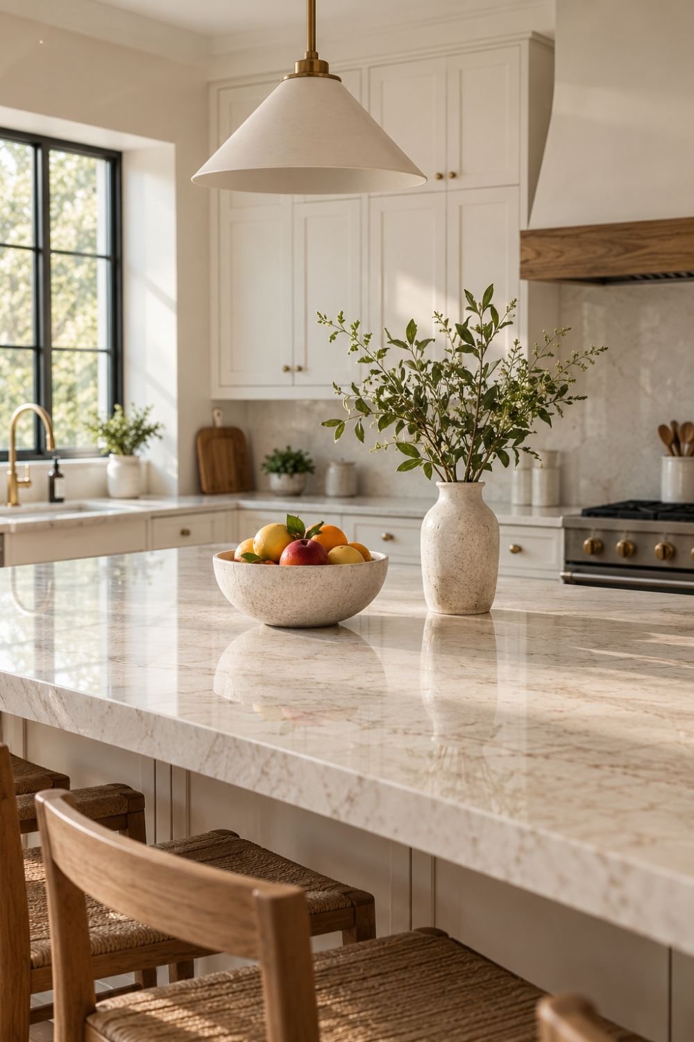 kitchen counter sunday reset routine decor idea