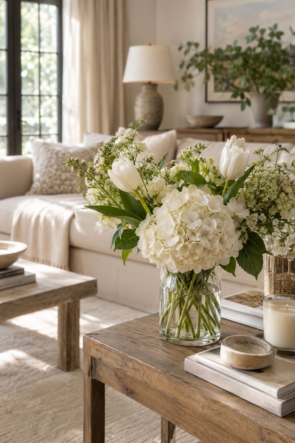 living element sunday reset routine decor idea