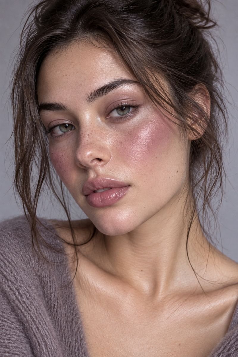 mauve jelly blush idea