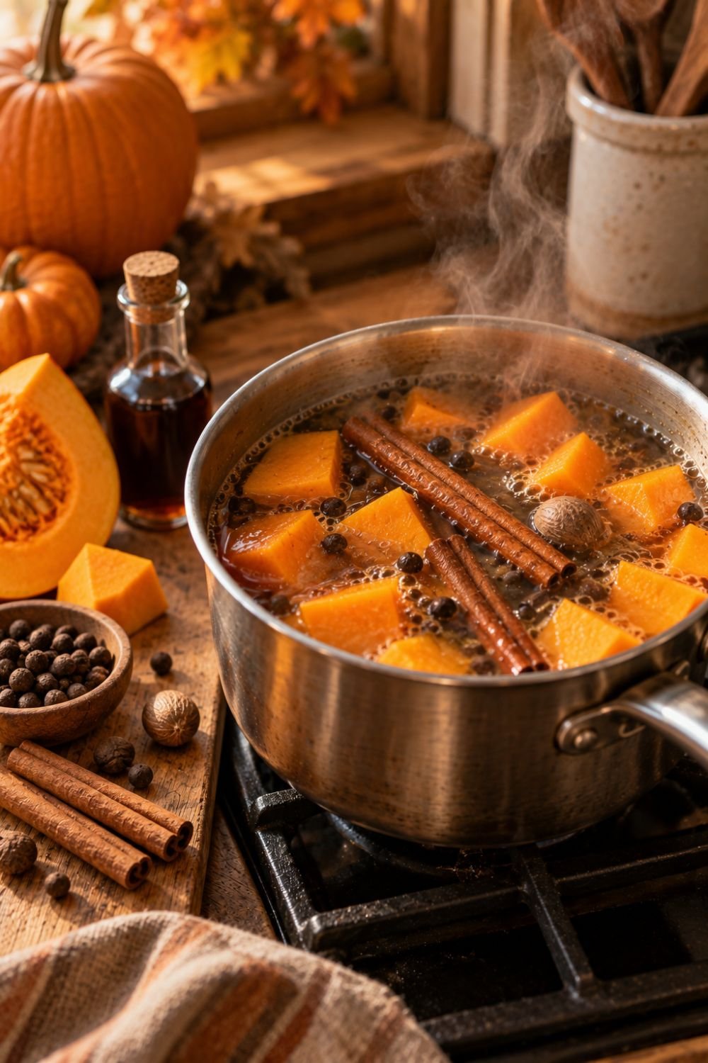pumpkin spice simmer pot recipe
