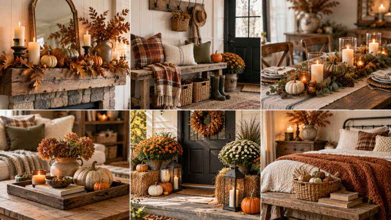 rustic fall decor