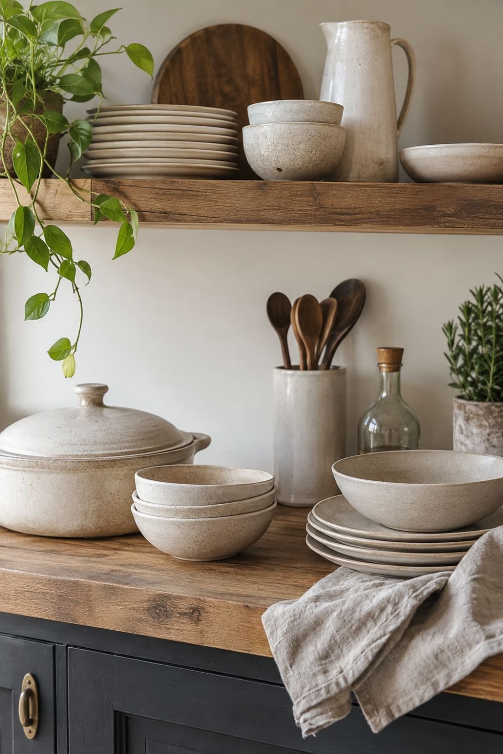 stoneware spray paint pottery barn thrift flip idea