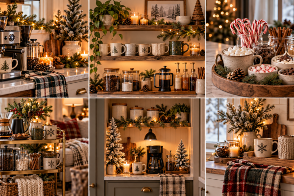 winter coffee bar