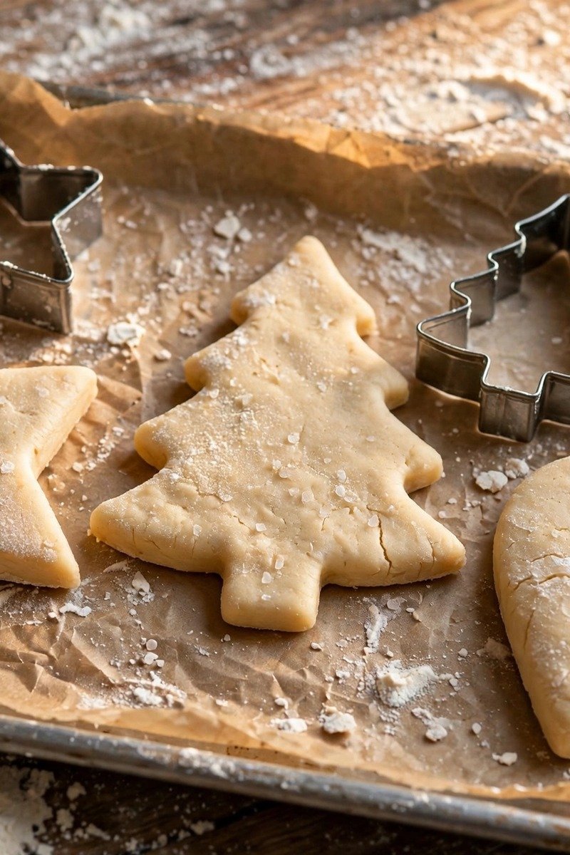 DIY Christmas ornaments idea salt dough shapes