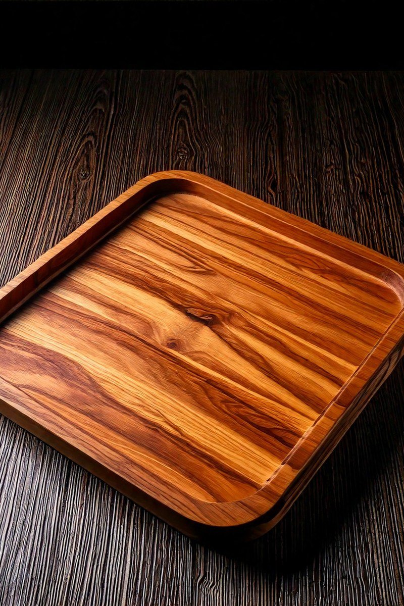 Christmas tray decor idea tray material