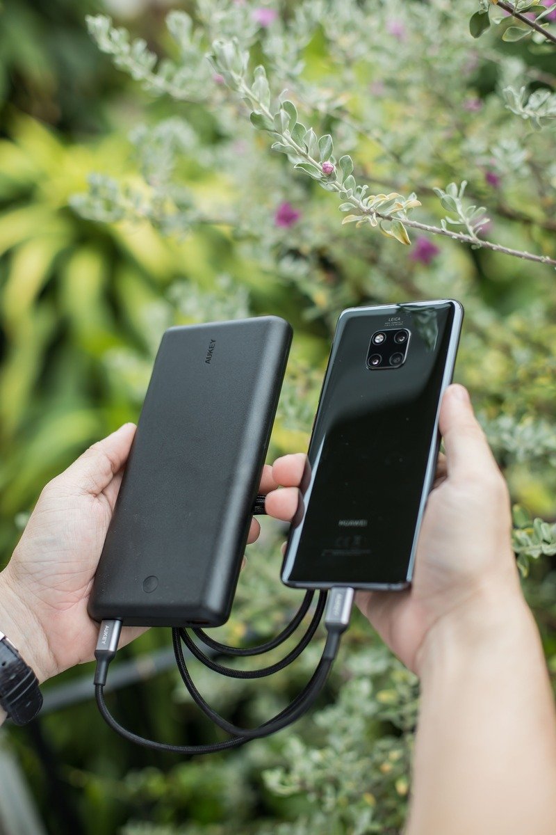 Portable charger and cable kit