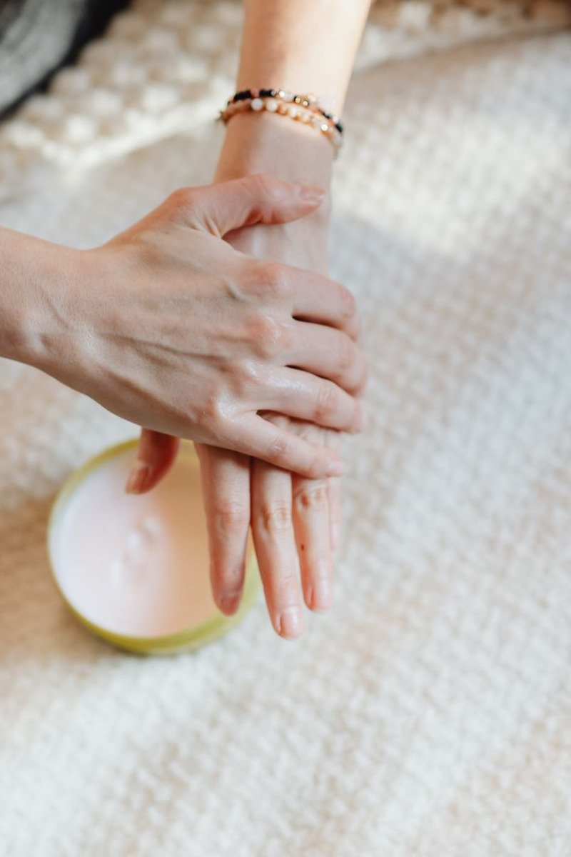 Gentle beginner retinol lotion bottle with a soft pastel label