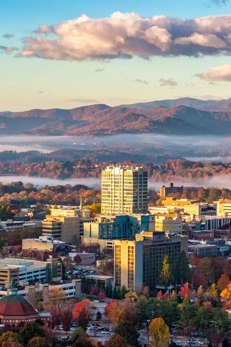 Thanksgiving getaways Asheville North Carolina