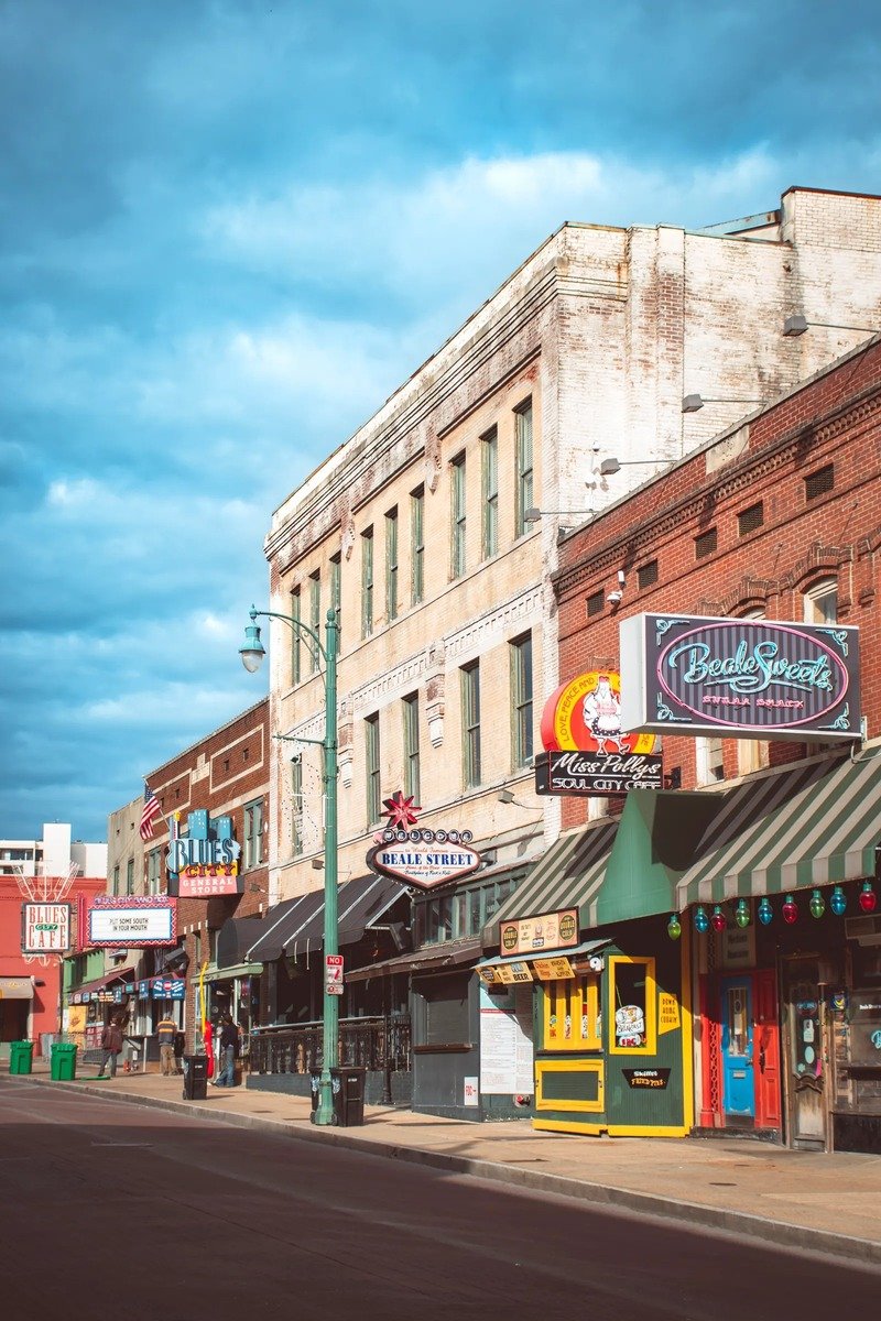 Beale Street in Memphis Tennessee