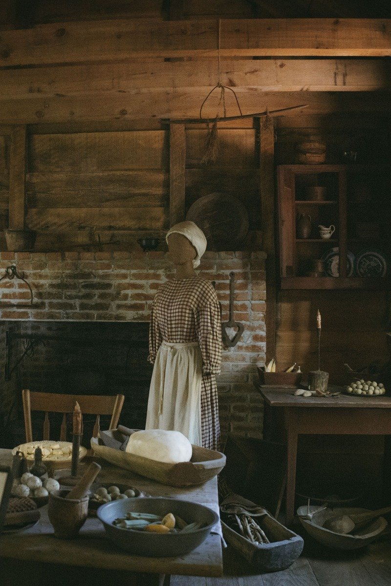 Historic exhibits inside the Morton Museum of Cooke County