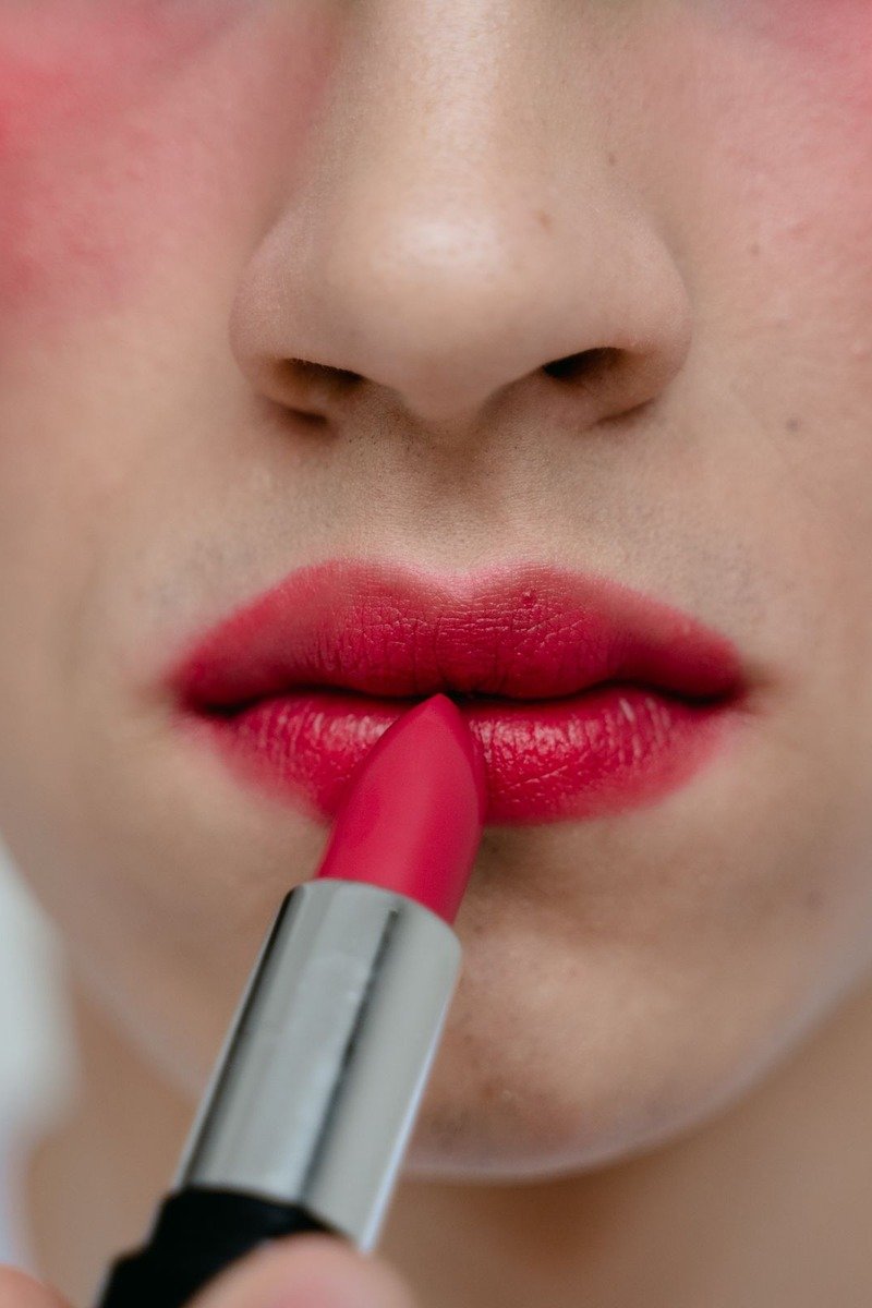 Sheer dusty rose cheek tint in a squeeze tube
