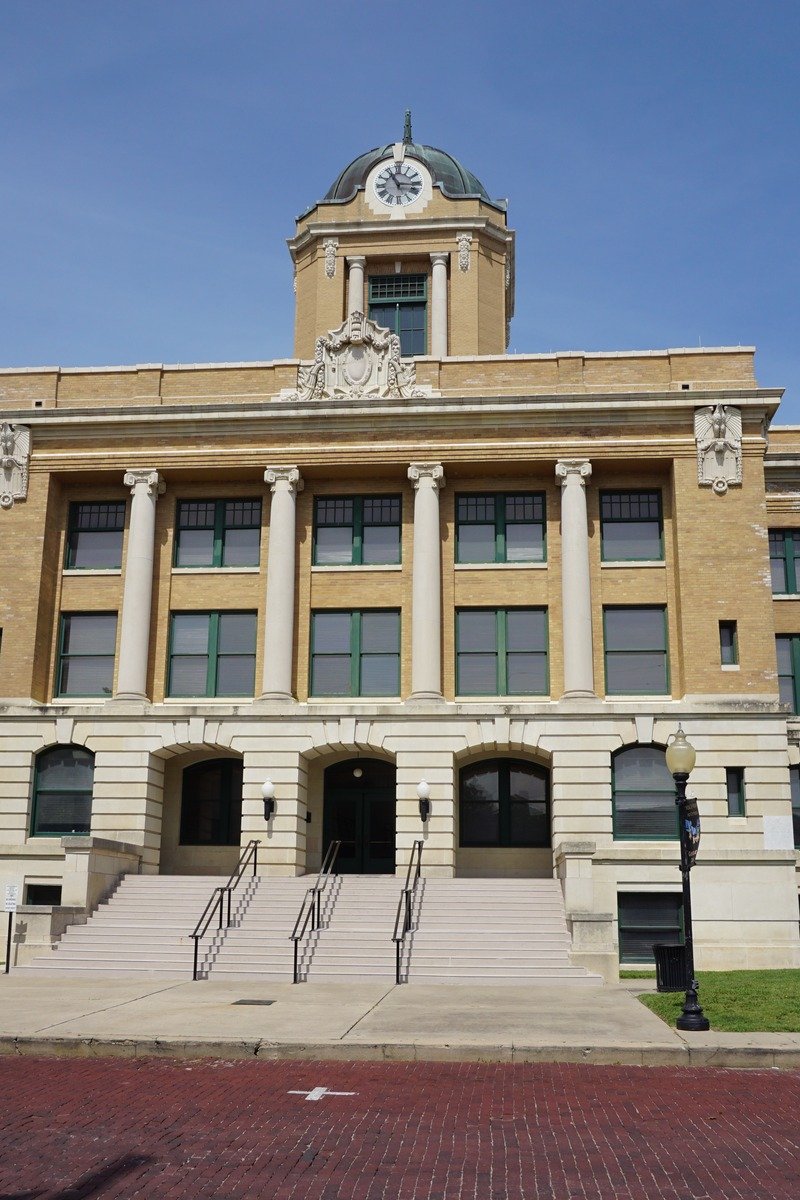 Cooke County Courthouse on the downtown square in Gainesville Texas