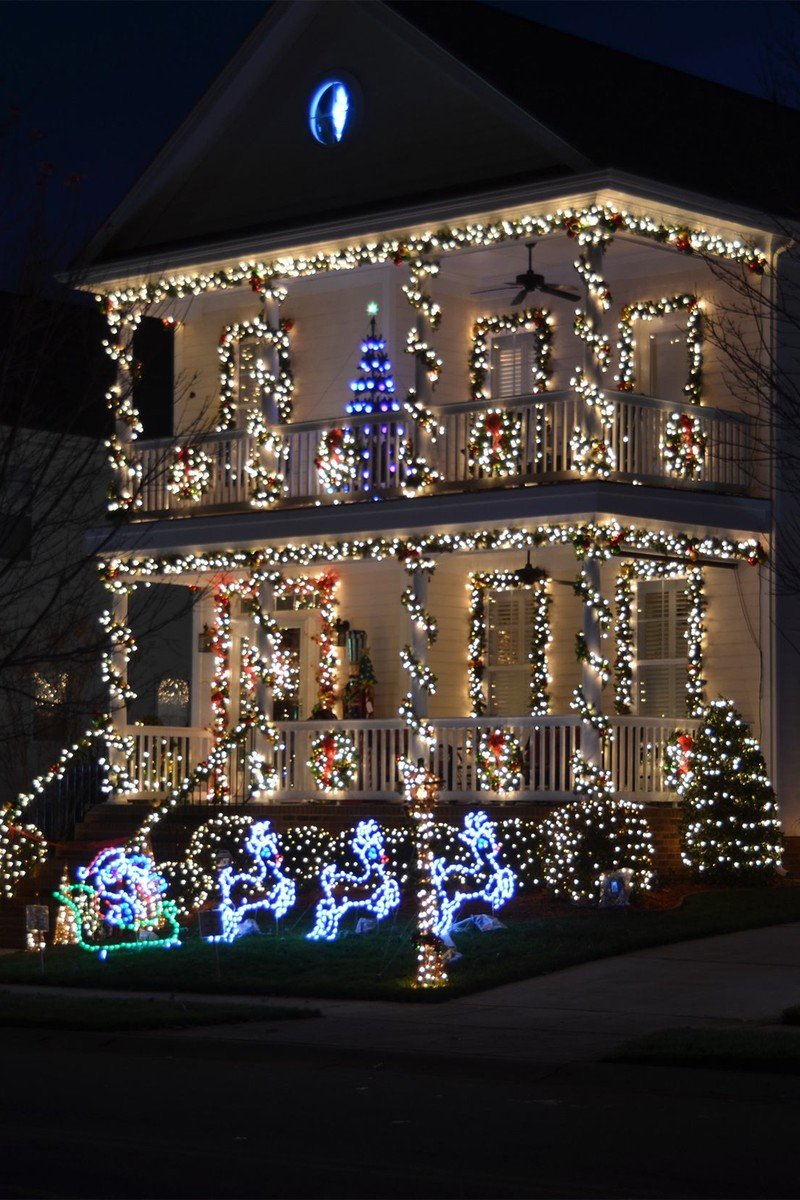 Christmas towns in the USA McAdenville North Carolina