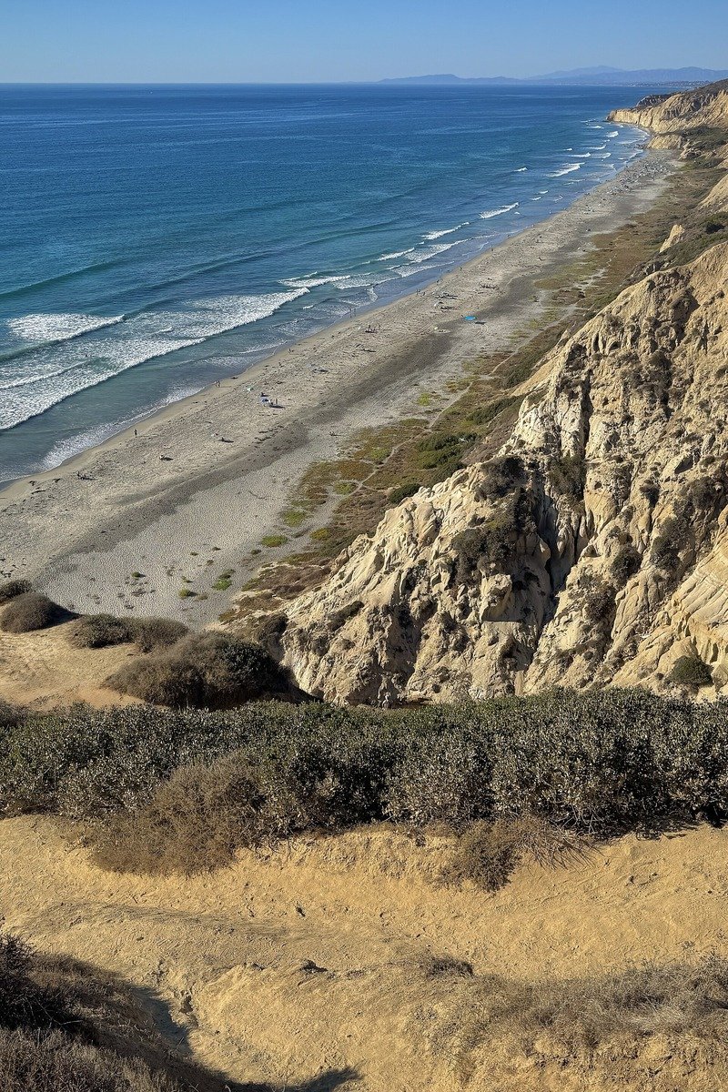 Torrey Pines State Natural Reserve cliffs