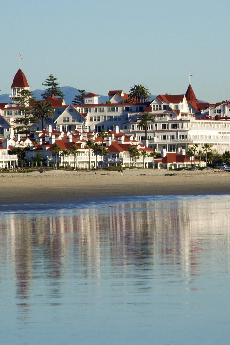 Hotel del Coronado and Coronado Beach