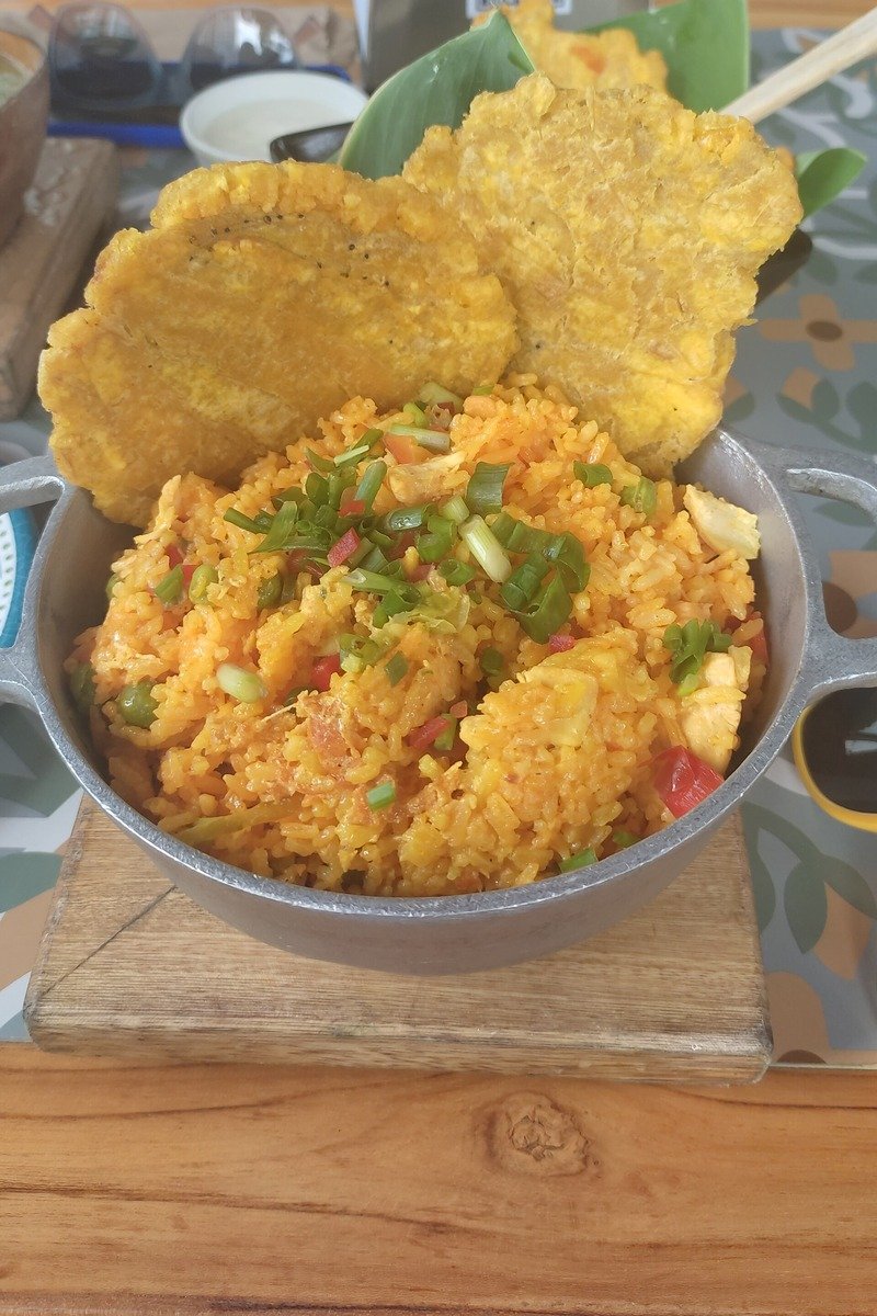 One pot chicken and rice dish