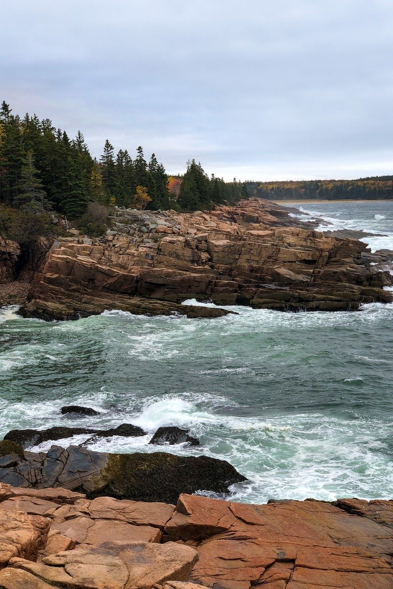 Acadia National Park Maine rocky coast