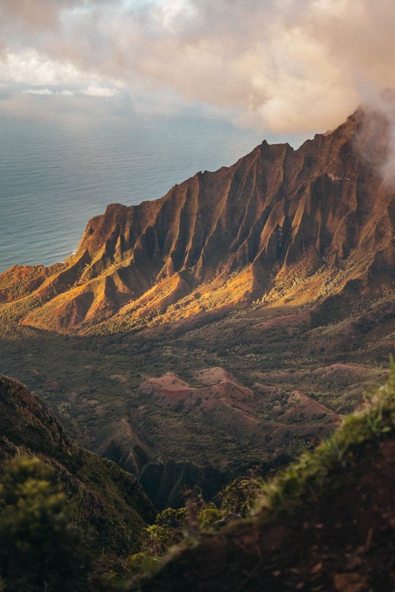 Warm winter destinations in the USA Kauai Na Pali Coast