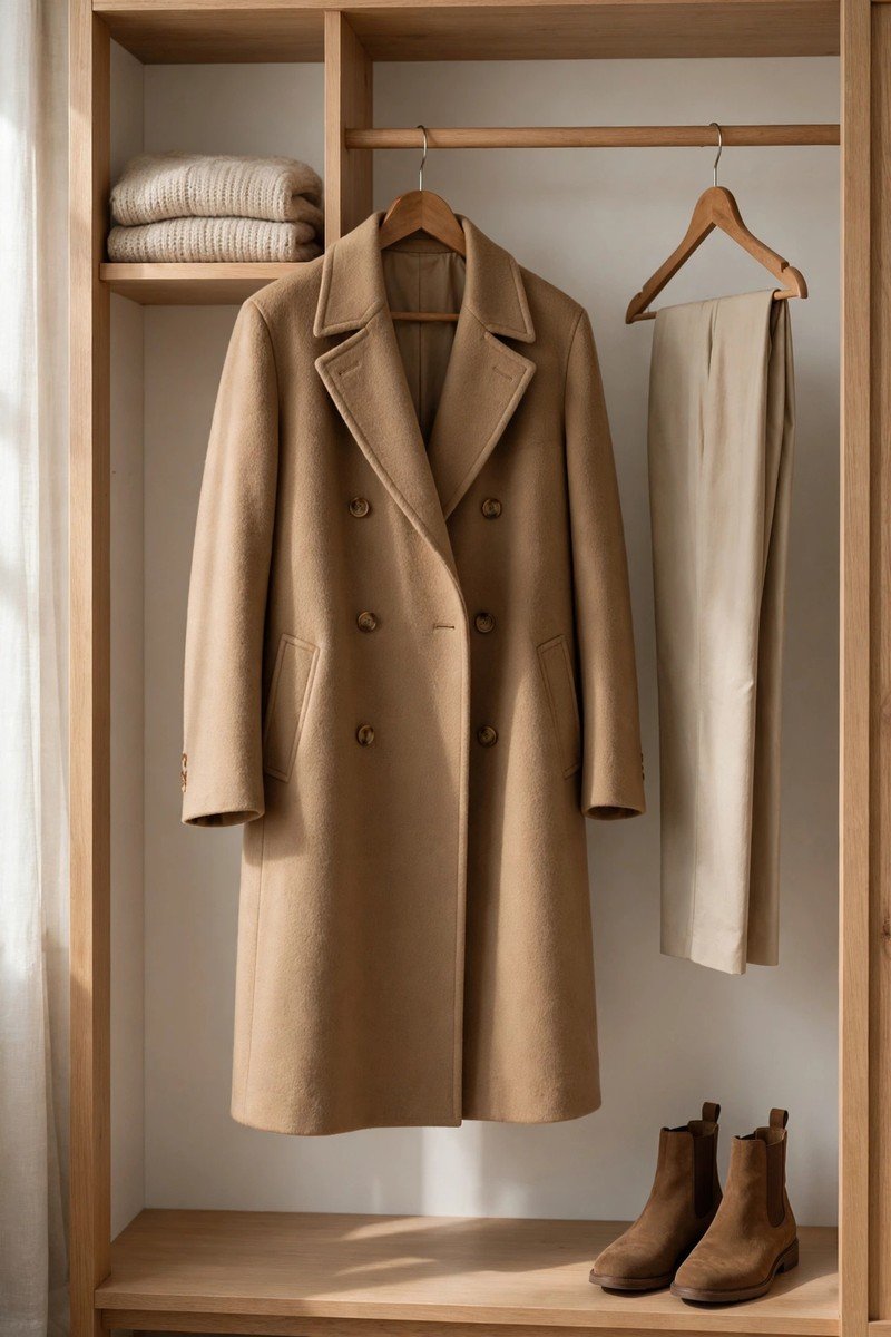 Minimalist wardrobe idea versatile coat