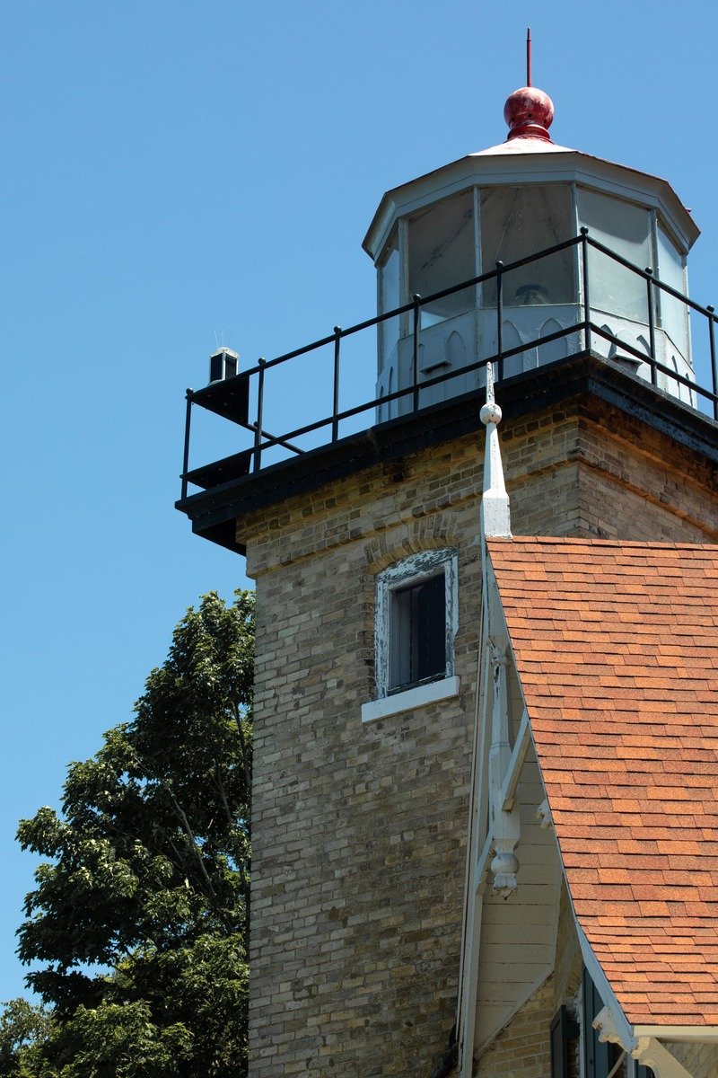 Eagle Bluff Lighthouse in Door County Wisconsin