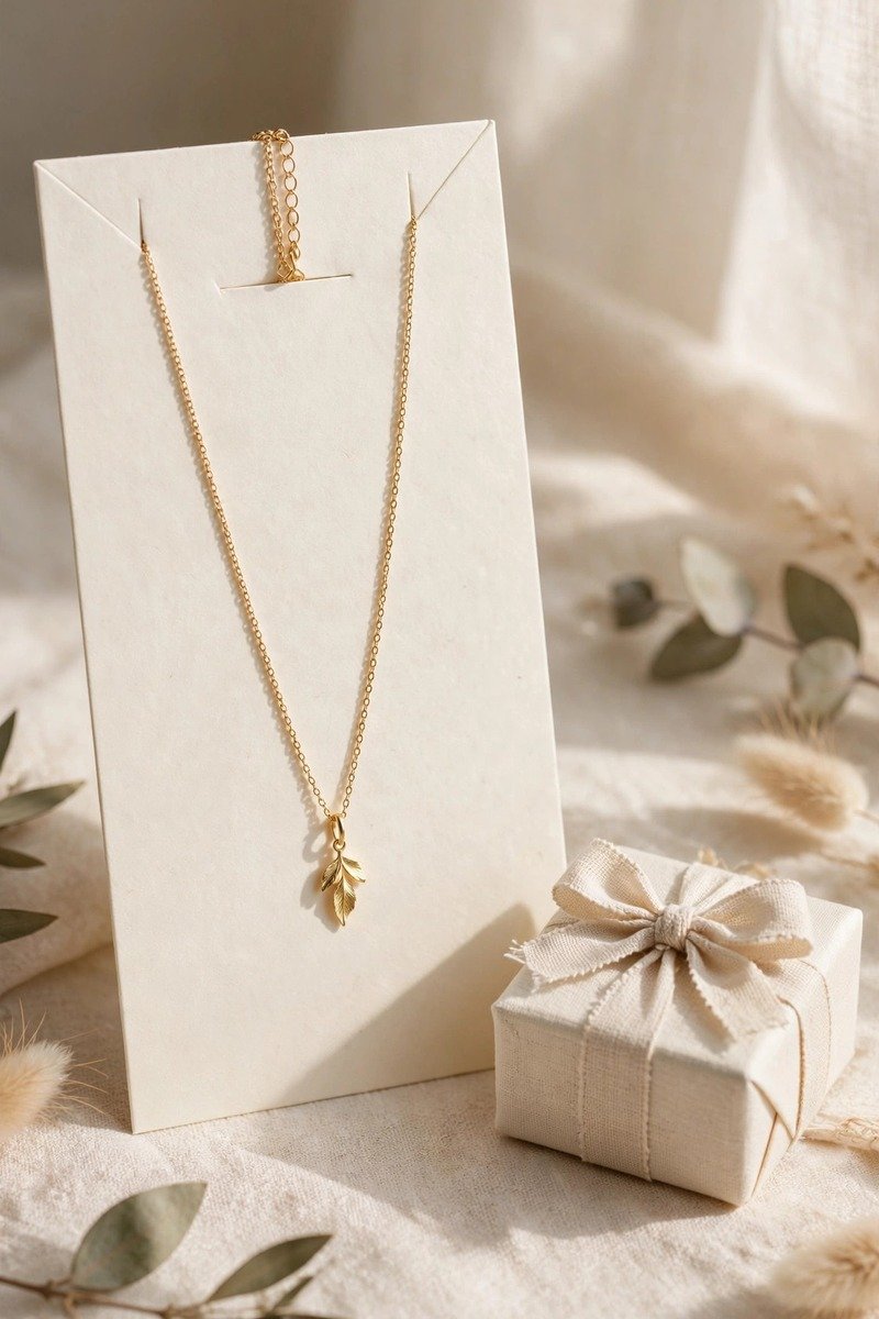 Delicate pendant necklace