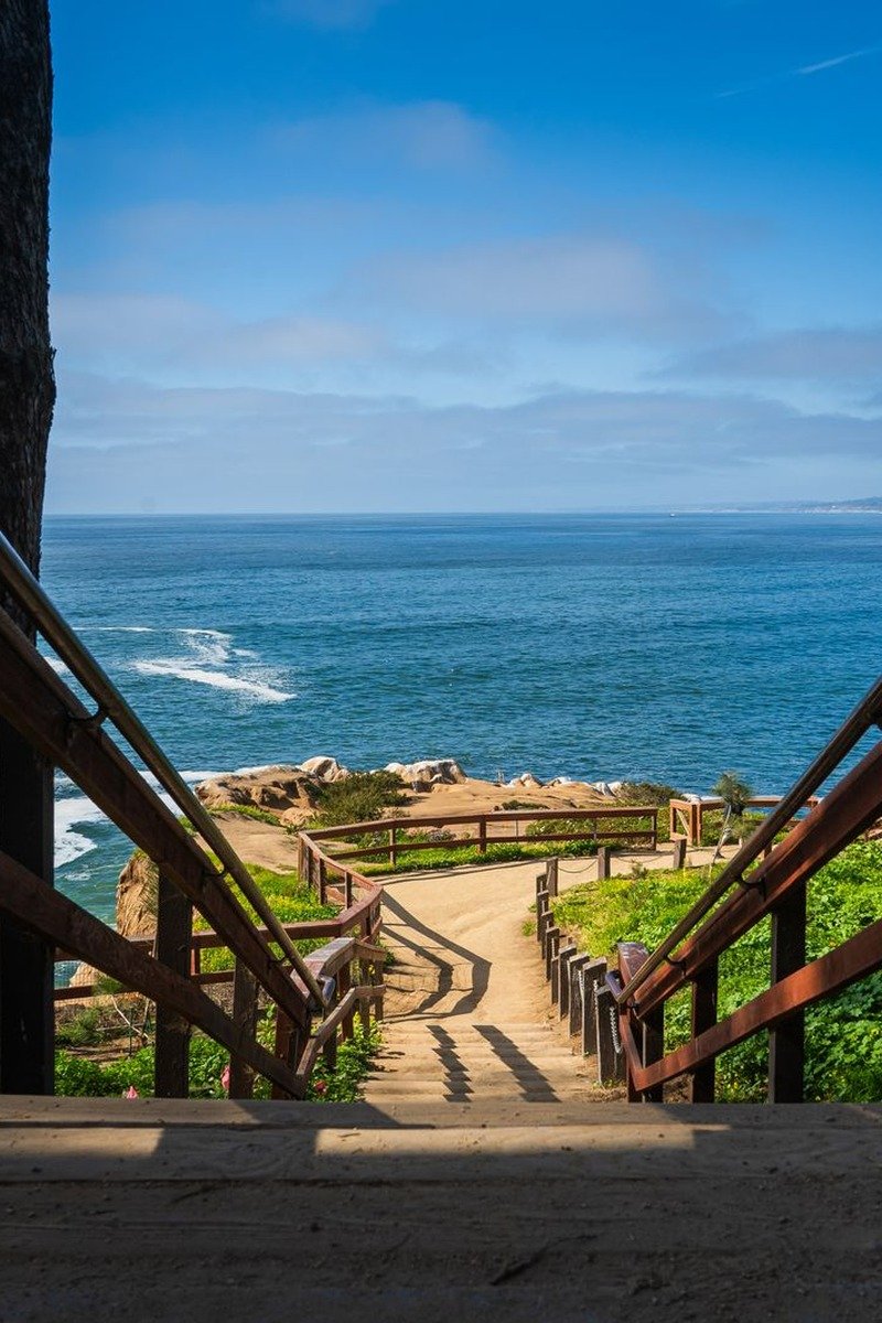 Warm winter destinations in the USA San Diego La Jolla