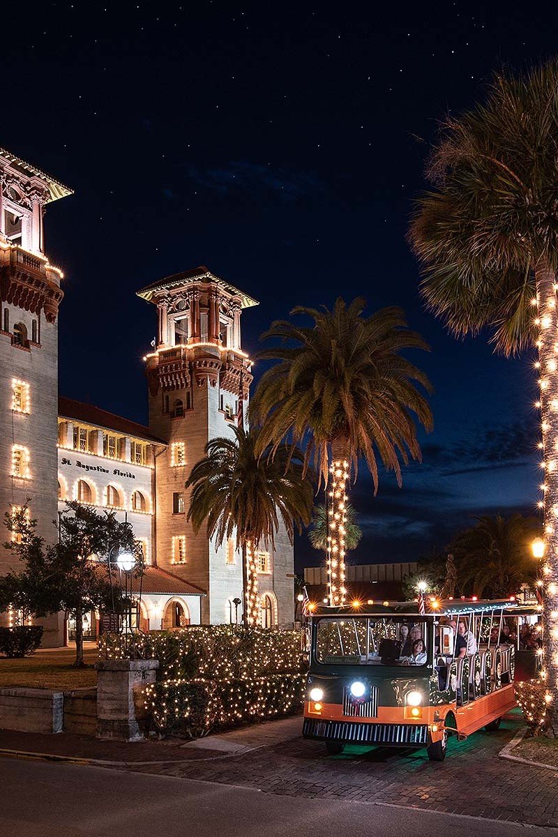 Christmas towns in the USA St Augustine Florida