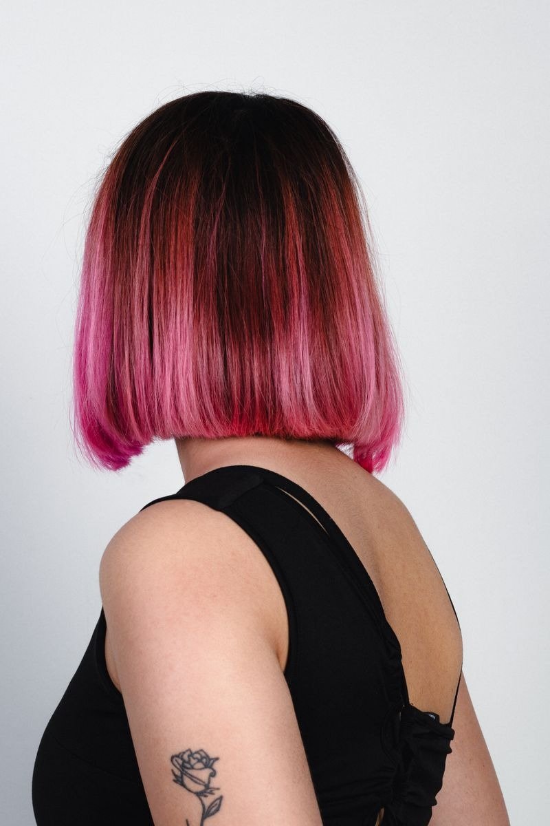 Shaggy long bob with rock-inspired layers and effortless texture