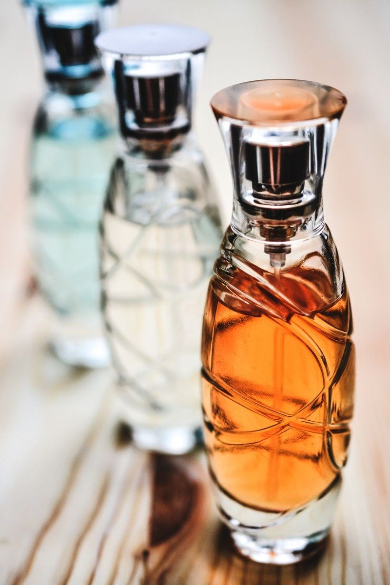 Perfume bottle as a gift
