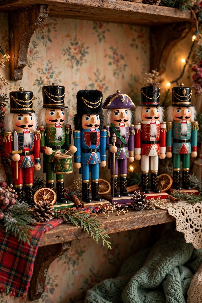 Vintage Christmas nutcracker collection
