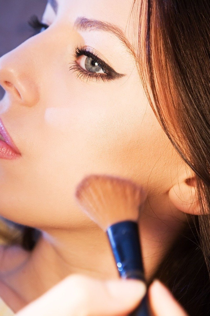 Long-wear dusty rose blush still fresh after hours