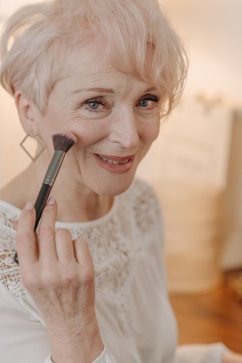 Cloud skin makeup flattering mature skin with soft glow