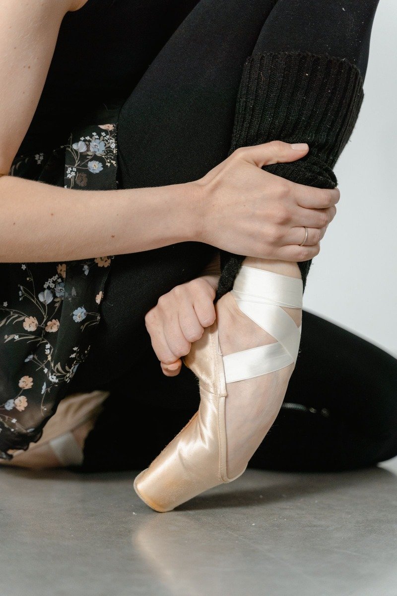 Black leg warmers over leggings