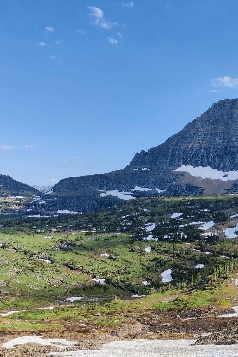 Glacier National Park Montana mountain valley