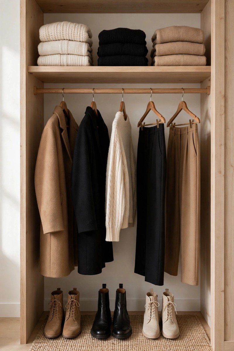 Winter capsule wardrobe idea common mistakes