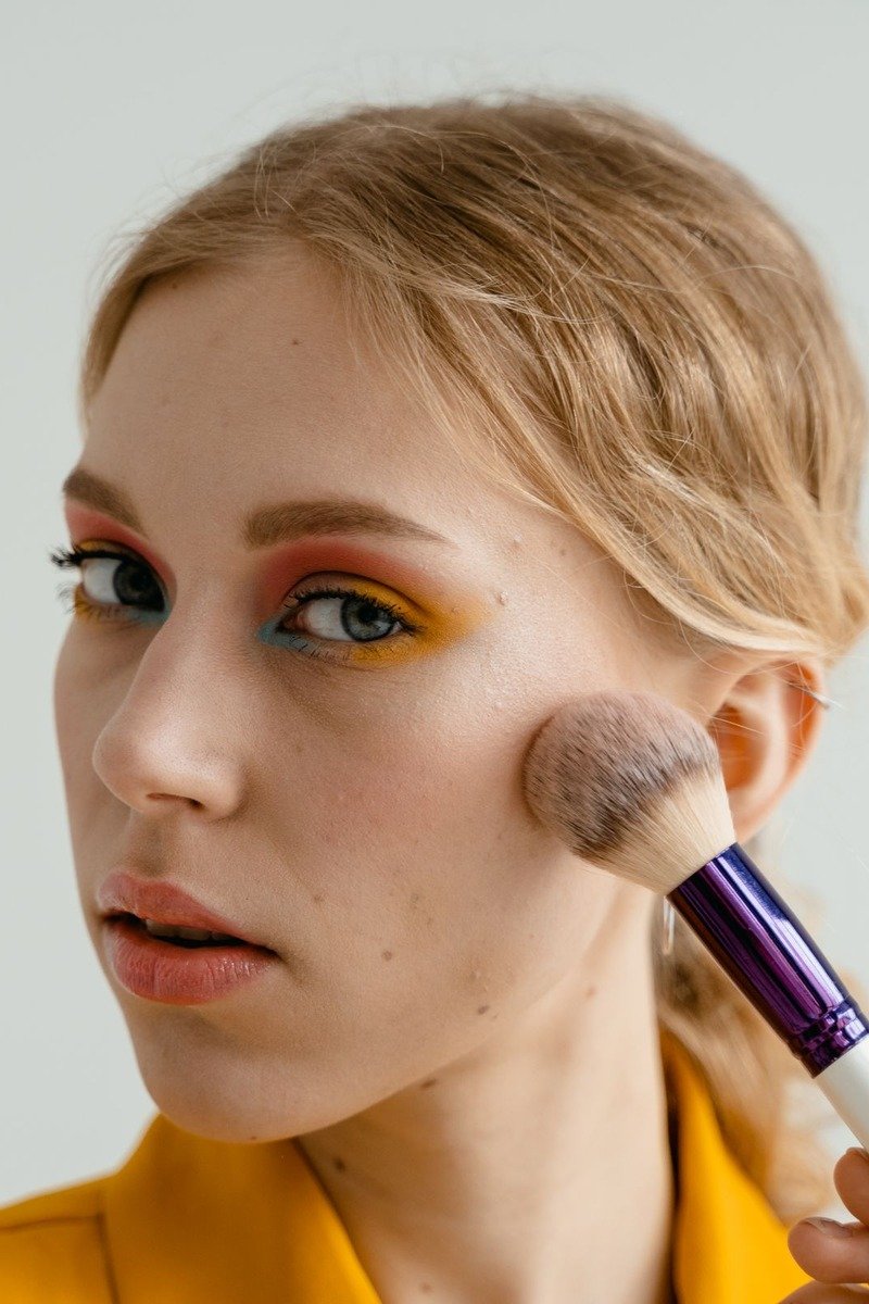 Dusty rose cheek tint stick for lips and cheeks