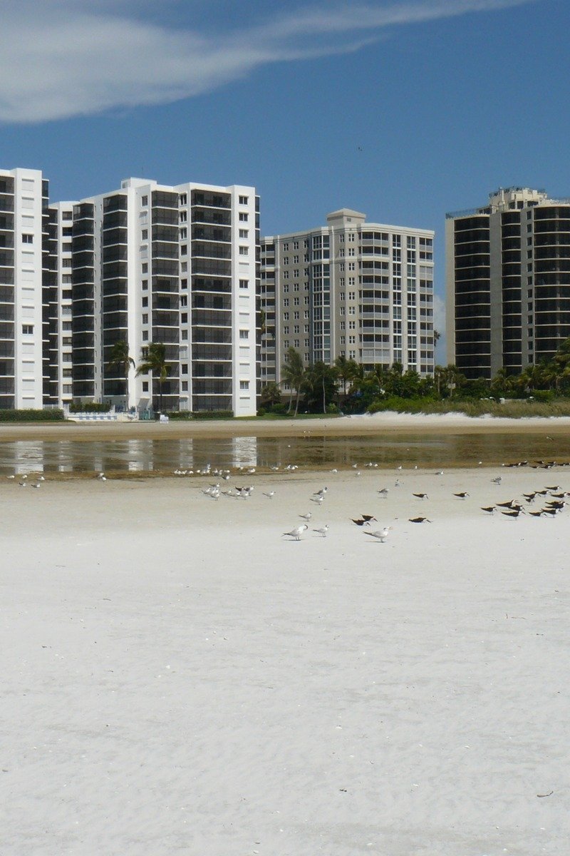 Fort Myers Beach Florida shoreline