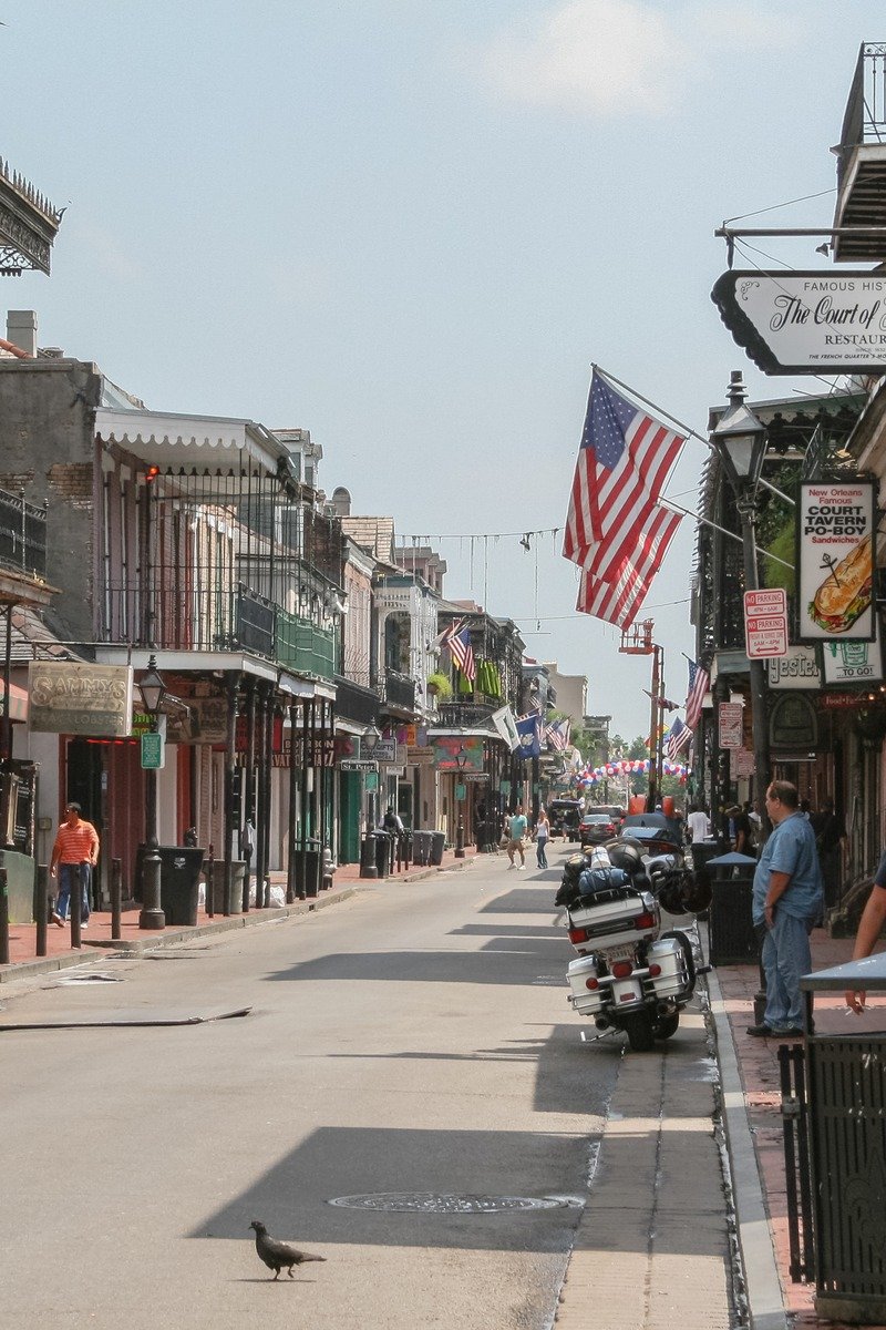 New Orleans Louisiana French Quarter street