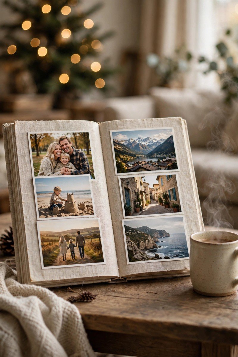 Christmas gift ideas for him photo book