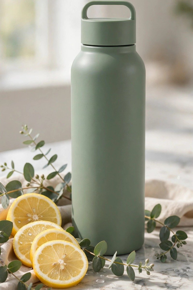 Insulated stainless water bottle
