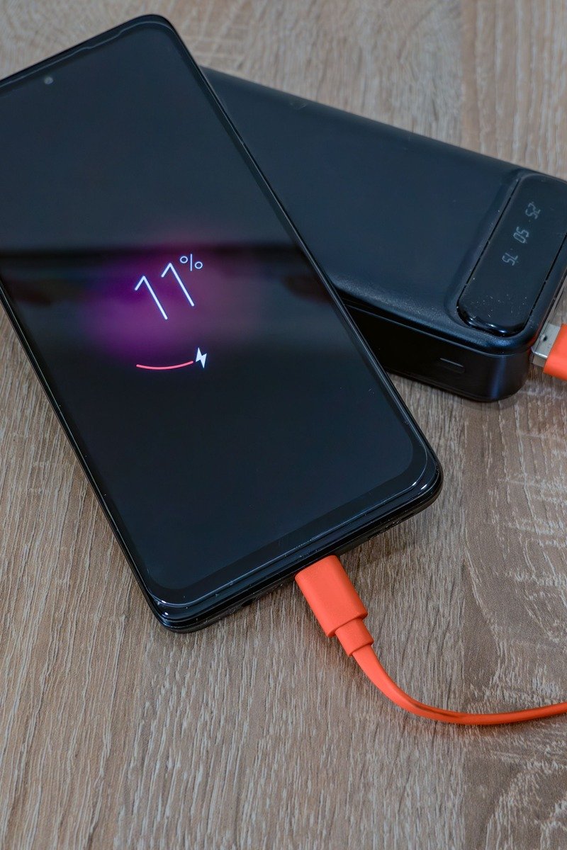 Slim portable phone charger power bank