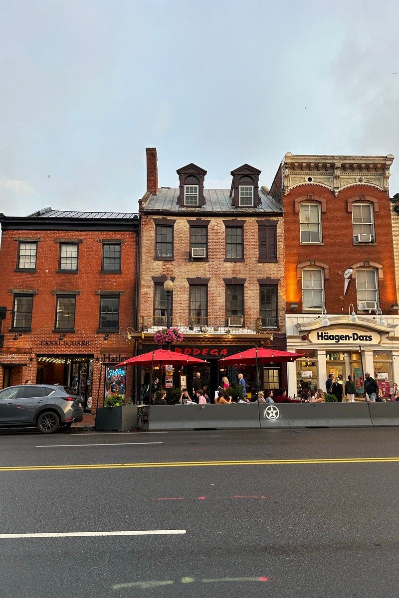 Georgetown Washington DC street