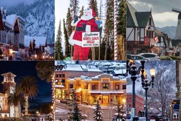 Christmas Towns in the USA