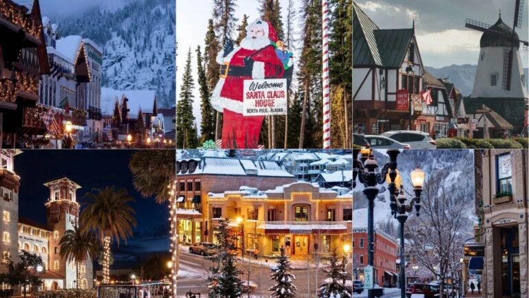 Christmas Towns in the USA