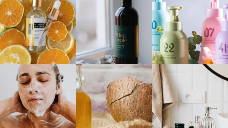 20 body washes for glowing skin collage