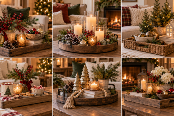 christmas tray decor