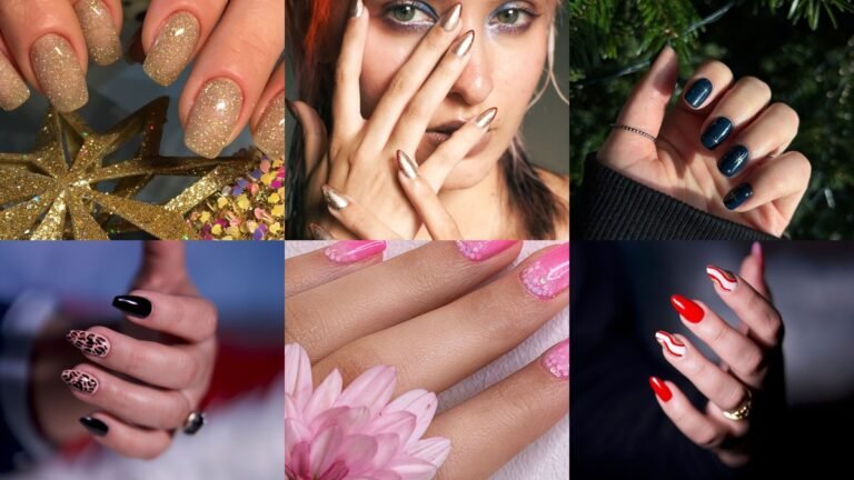 20 new years nails collage